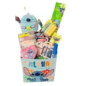 Stitch Easter bundle 50x70 throw stitch kite, set of chalk mini journal lip balm
